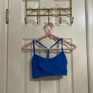 Lululemon size 2 sports bra great condition in Poolside blue